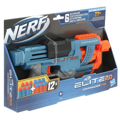 NERF ELITE 2.0 COMMANDER BLASTER