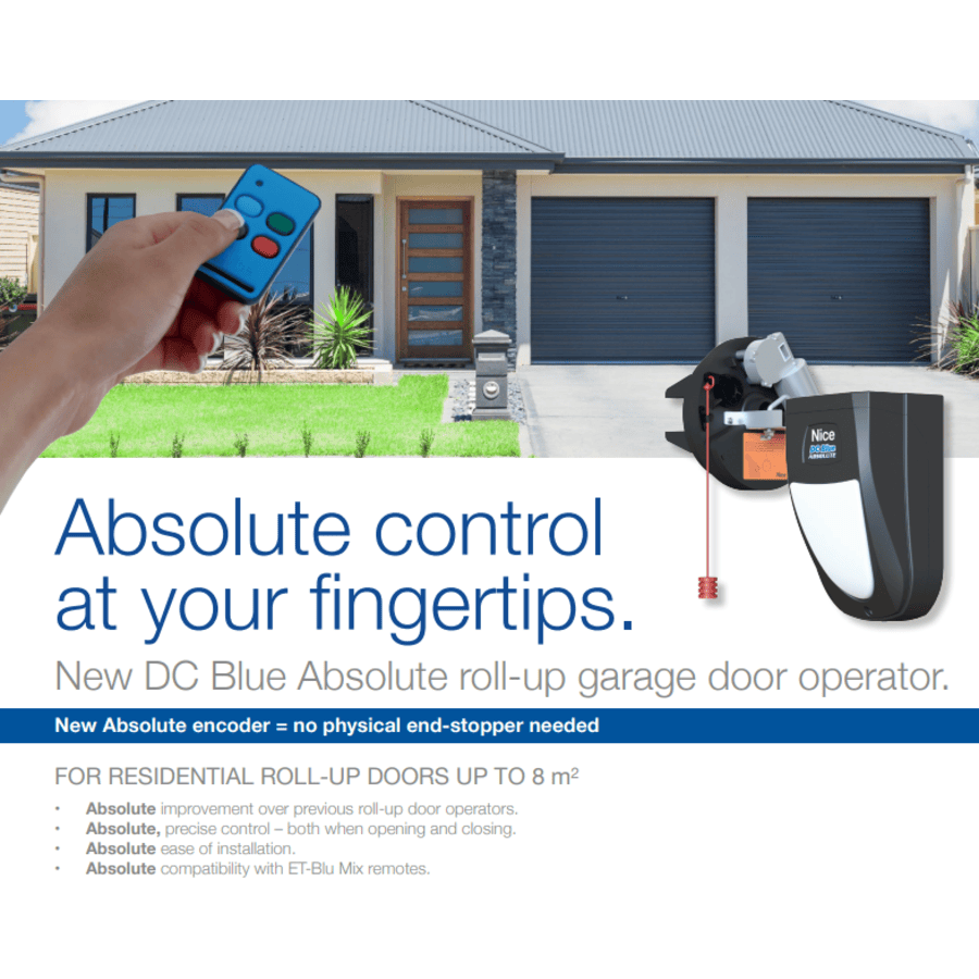 Nice DC Blue Absolute roll-up kit components