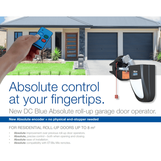 Nice DC Blue Absolute roll-up kit components