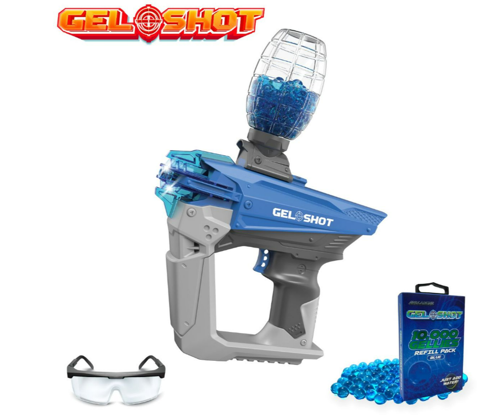 AVALANCHE GEL SHOT BLASTER BLUE - FULL AUTO