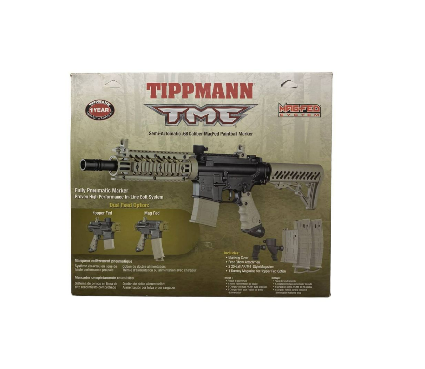 TIPPMANN TMC MAGFED PAINTBALL MARKER .68 FDE