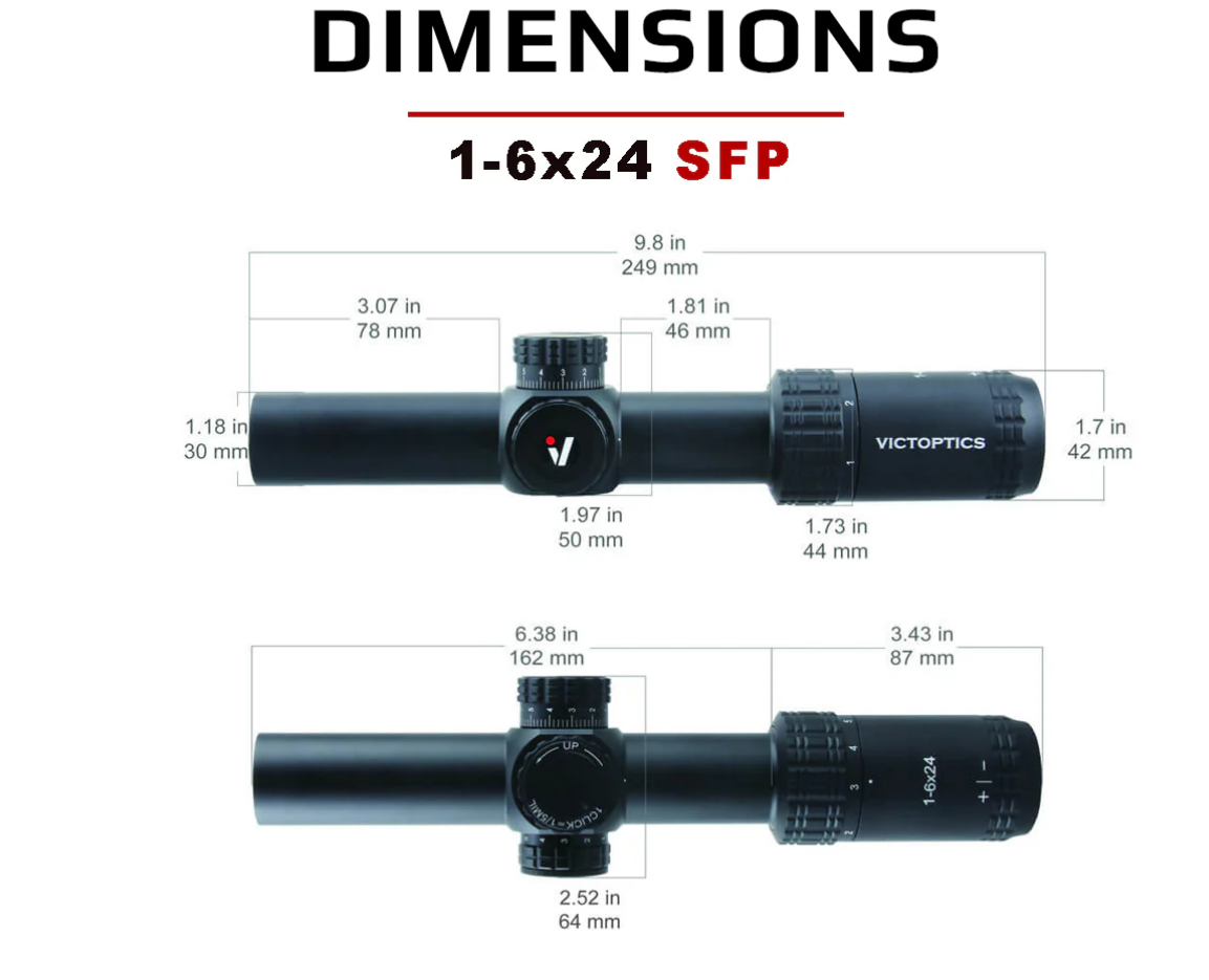 VECTOR OPTICS OPSL23 S6 1-6X24 ET SFP SCOPE - NeonSales {{ shop.shopifyCountryName }}