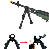 HUAYE JD-46 BIPOD-UNIVERSAL RAIL MOUNT - NeonSales {{ shop.shopifyCountryName }}