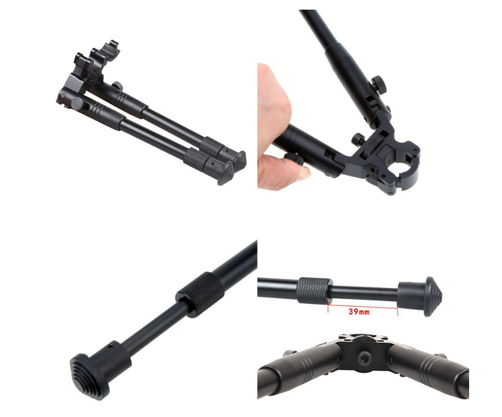 HUAYE JD-46 BIPOD-UNIVERSAL RAIL MOUNT - NeonSales {{ shop.shopifyCountryName }}