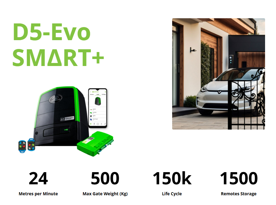 CENTURION D5 EVO SMART PLUS + 2 RACKS + 1 BATTERY
