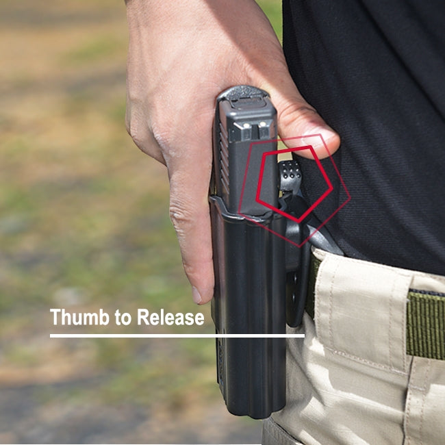 CYTAC T-THUMBSMART HOLSTER (OWB) - BERETTA 92(FS)