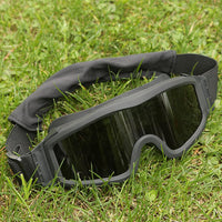 TATICAL GOGGLES WITH 2 INTERCHANGEABLE LENS JY-26