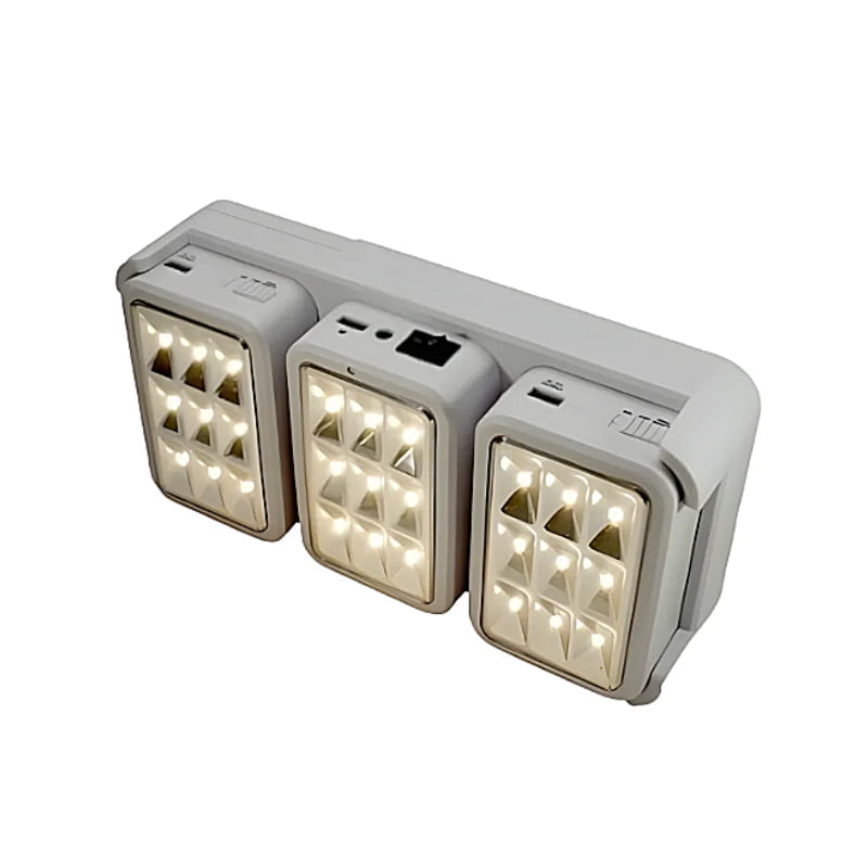Ultratec 3-Piece Tri-Light with Power Bank 1000lm