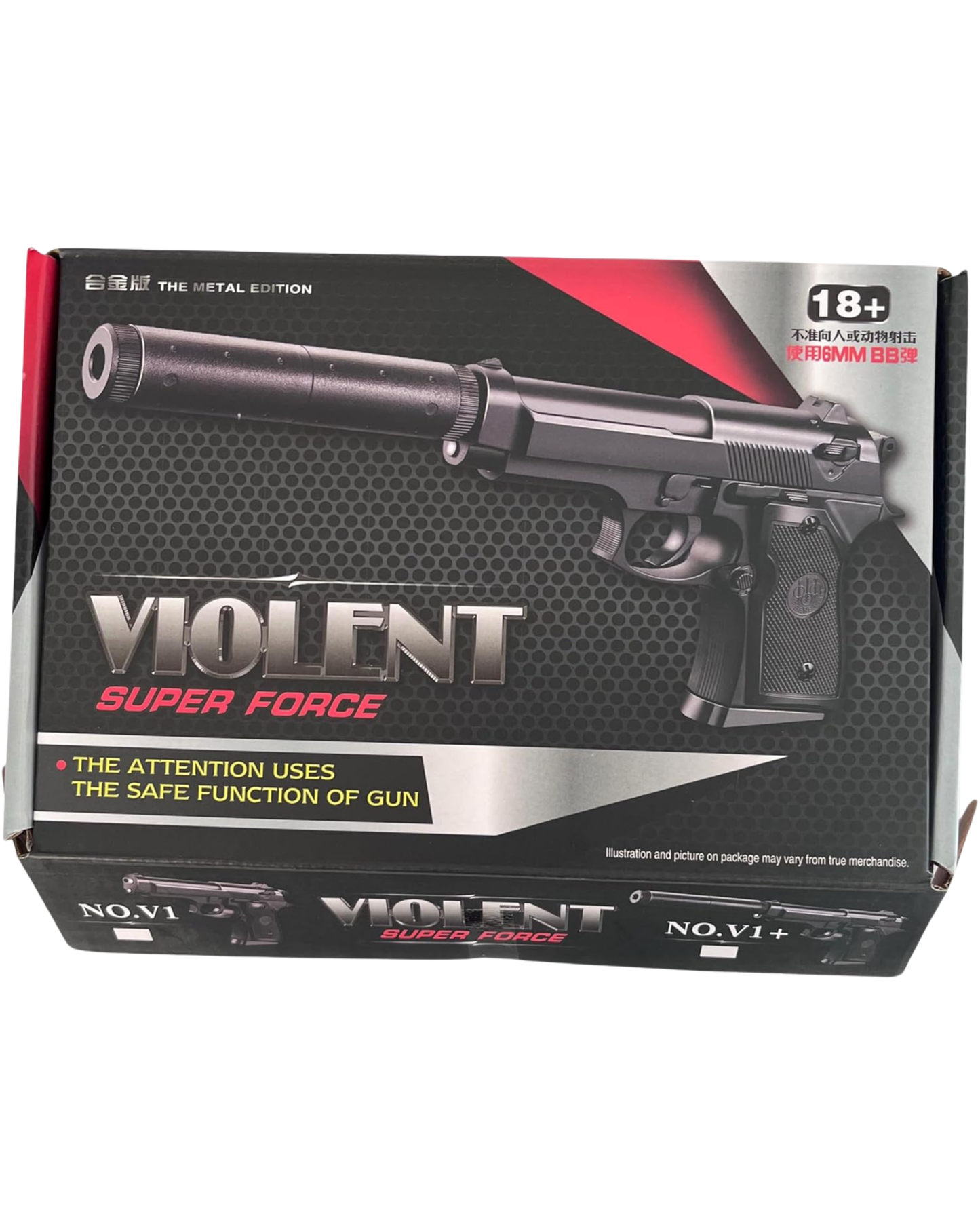 VIOLENT SUPER FORCE 6MM AIRSOFT PISTOL