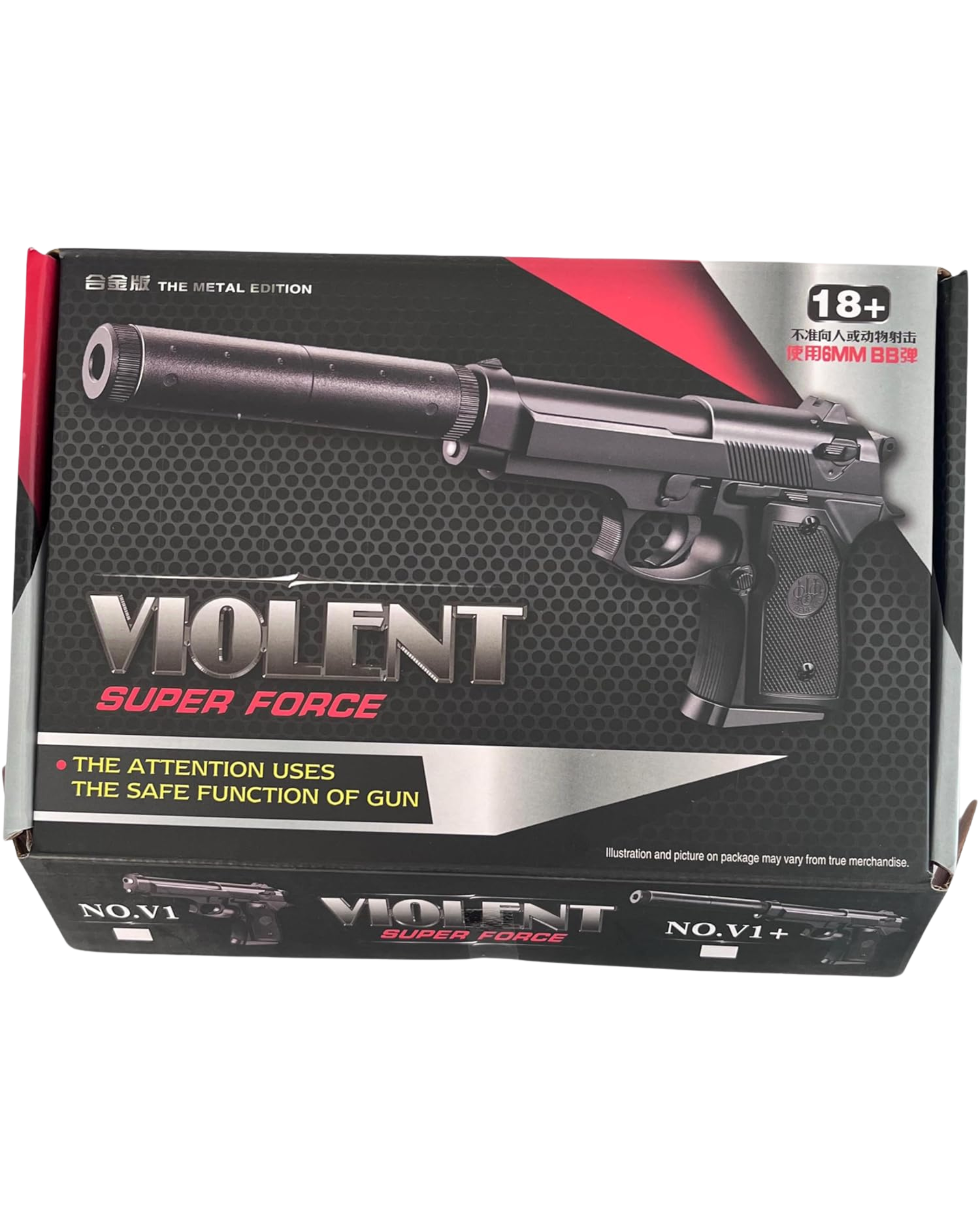 VIOLENT SUPER FORCE 6MM AIRSOFT PISTOL