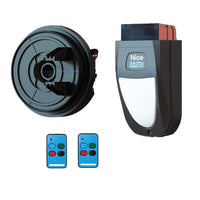 Nice DC Blue Absolute roll-up garage door motor