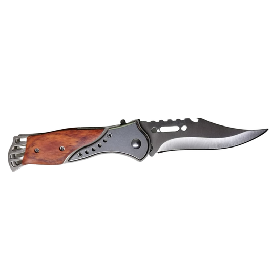 BUTTON OPENING POCKET FOLDING KNIFE LARGE - 717