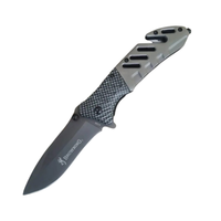 TACTICAL GREY FOLDING POCKET KNIFE - A339