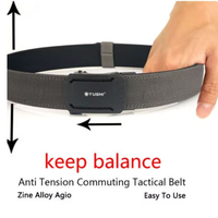 TUSHI MEN'S TACTICAL NYLON BELT