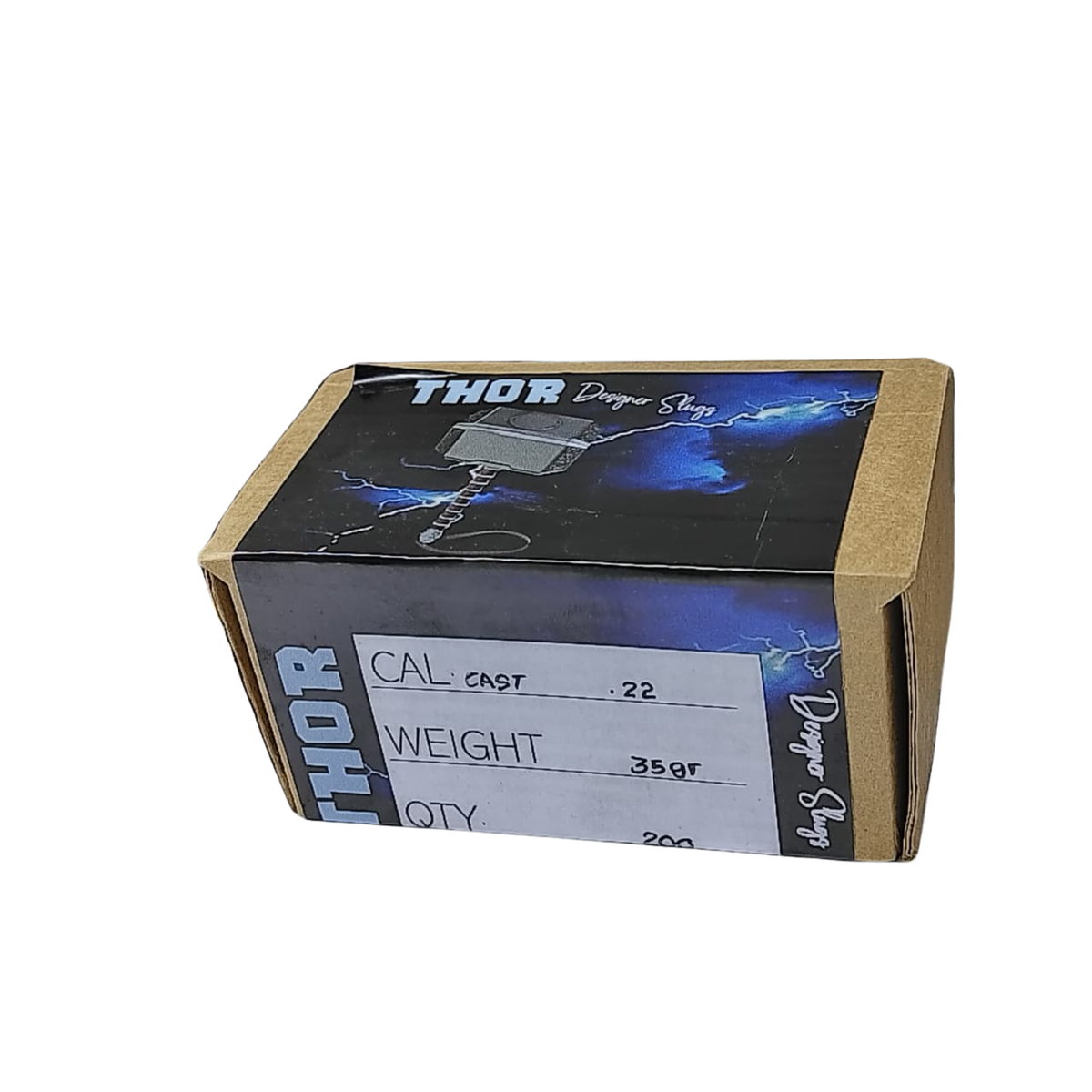 Slug Thor THOR DESIGNER SLUGS (CAST) .22, 35GR - 200's | Neon Sales – NeonSales