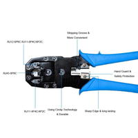HT-315 3-IN-1 MODULAR CRIMPING TOOL