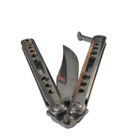 BUTTERFLY STAINLESS STEEL F328C WITH LATCH