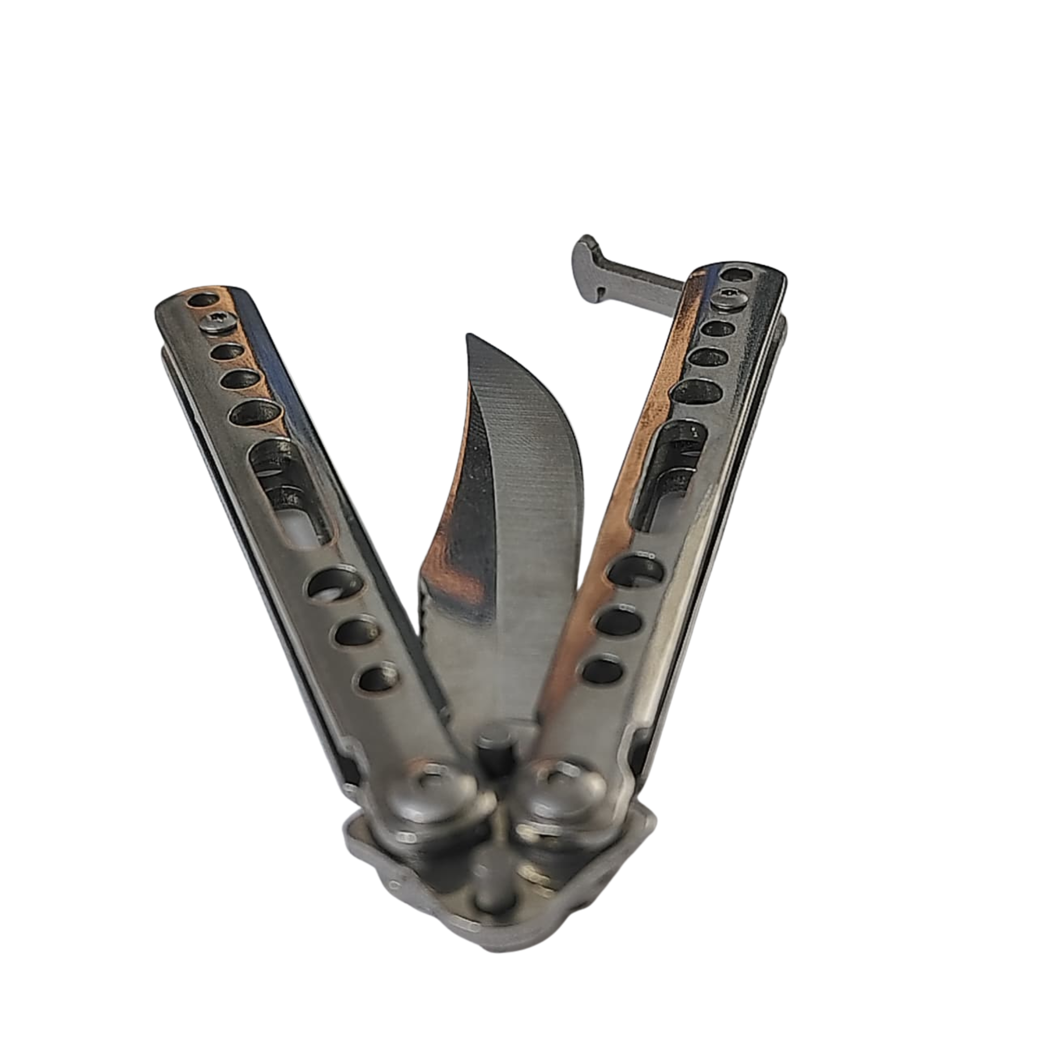 BUTTERFLY STAINLESS STEEL F328C WITH LATCH