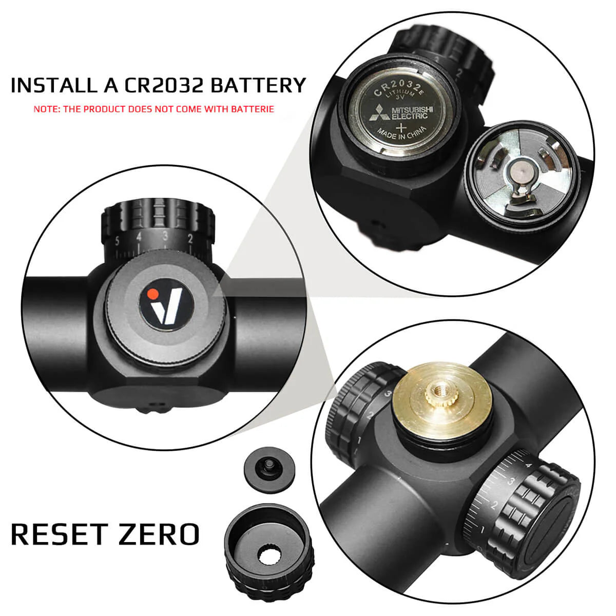 VECTOR OPTICS - S6 RIFLE SCOPE 1-6X24 SFP LPVO - NeonSales {{ shop.shopifyCountryName }}