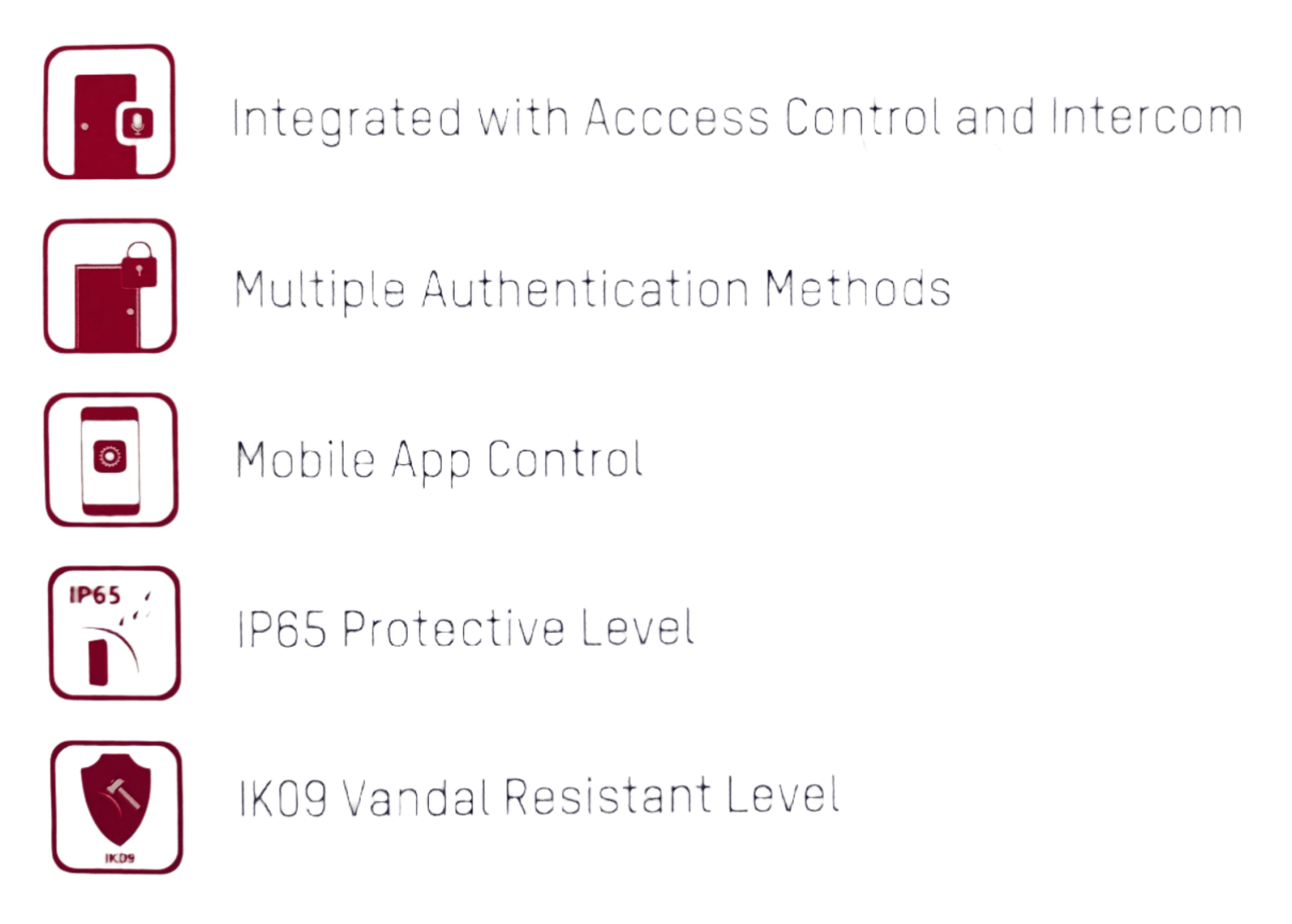 HIKVISION ACCESS CONTROL TERMINAL