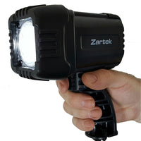 Zartek rechargeable LED spotlight - representative 500-lumen Zartek spotlight image