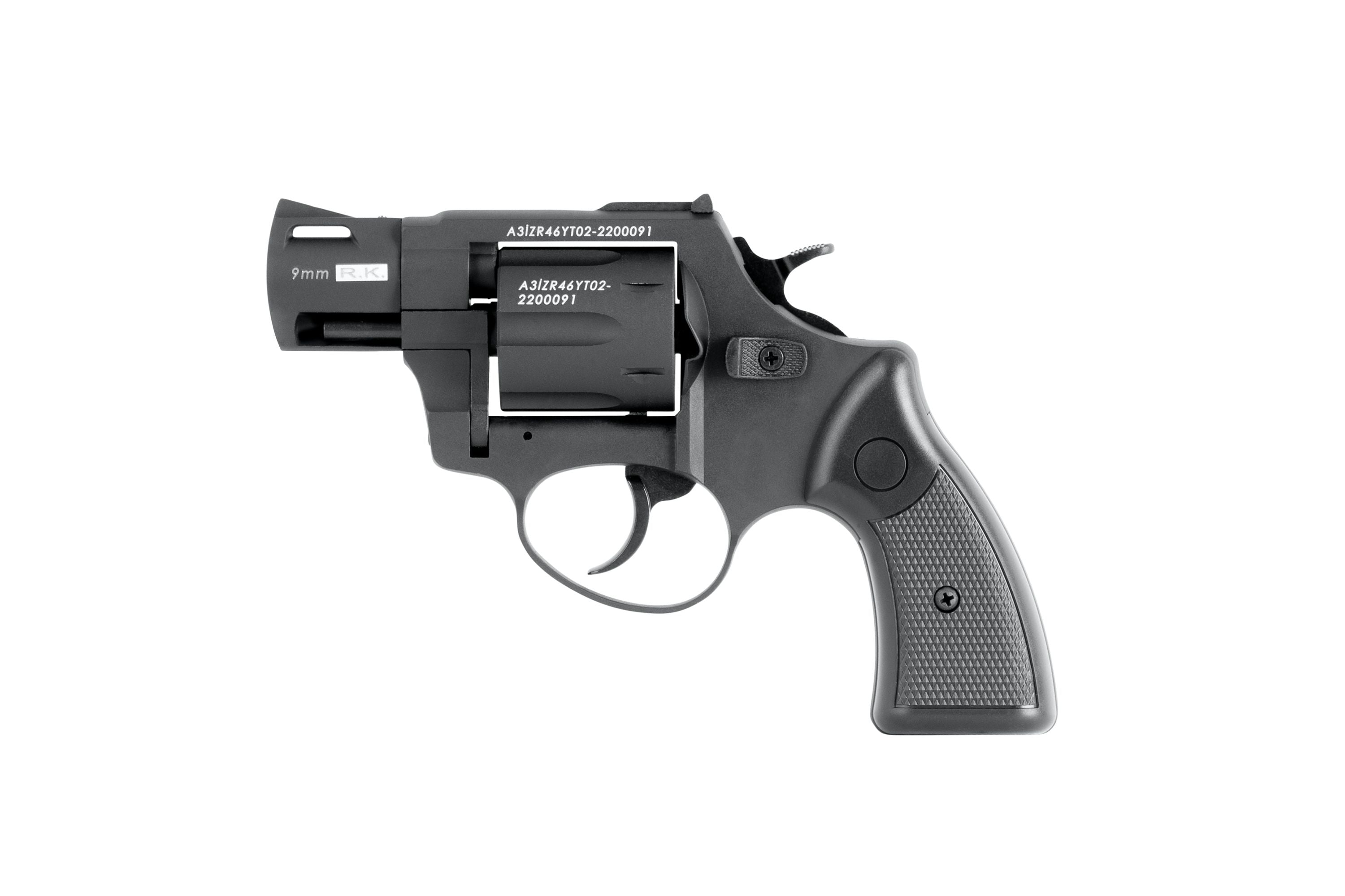 ZORAKI R2-TD BLANK REVOLVER 2" - BLACK