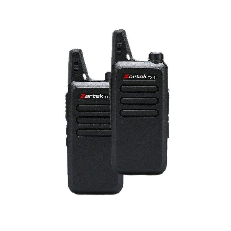 Zartek TX-8 twin pack two-way UHF radios