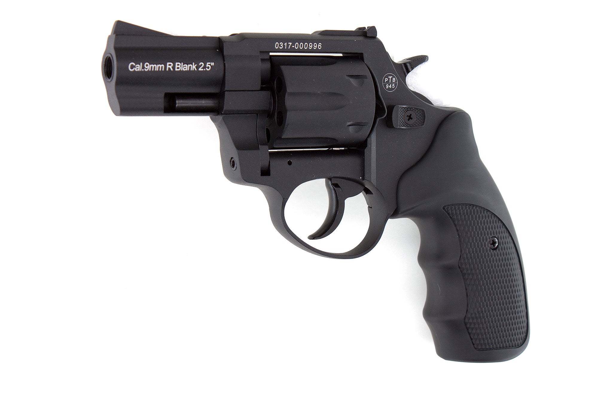 ZORAKI R1-TD BLANK REVOLVER 2.5" - BLACK