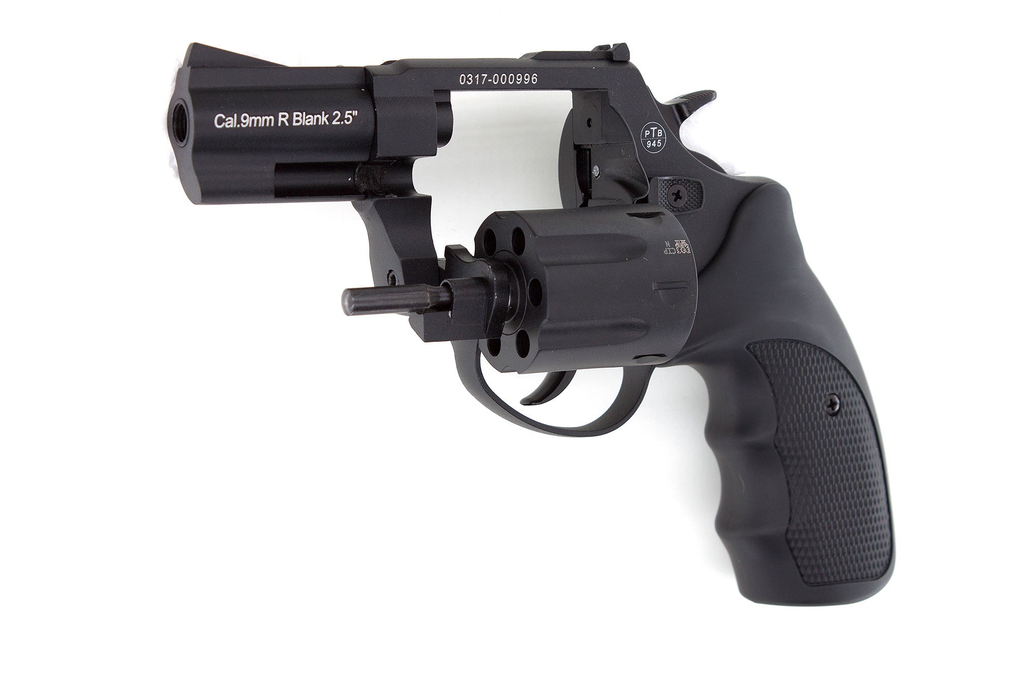 ZORAKI R1-TD BLANK REVOLVER 2.5" - BLACK