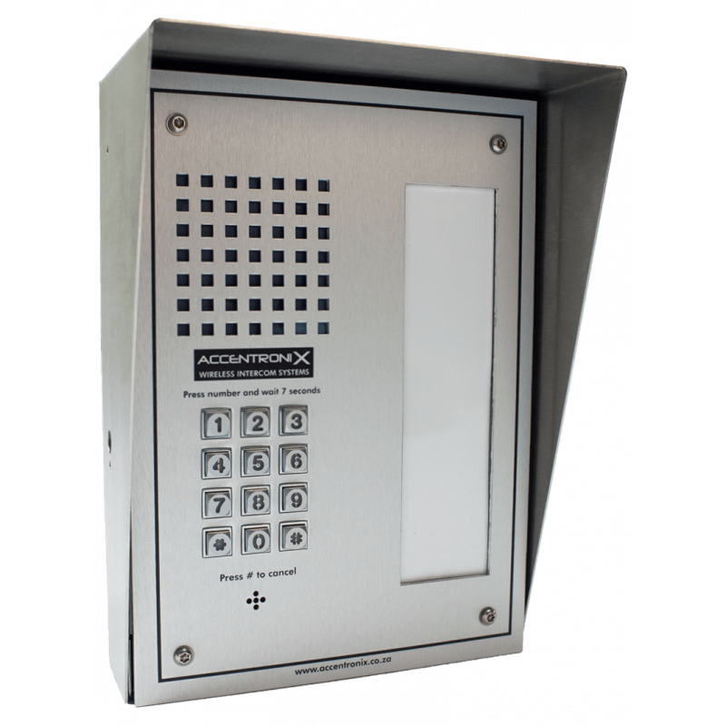ACCENTRONIX WIRELESS GSM INDEX INTERCOM - NeonSales {{ shop.shopifyCountryName }}