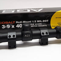 AGS COBALT 3-9X40 REDI-MOUNT HMD RET. - NeonSales {{ shop.shopifyCountryName }}