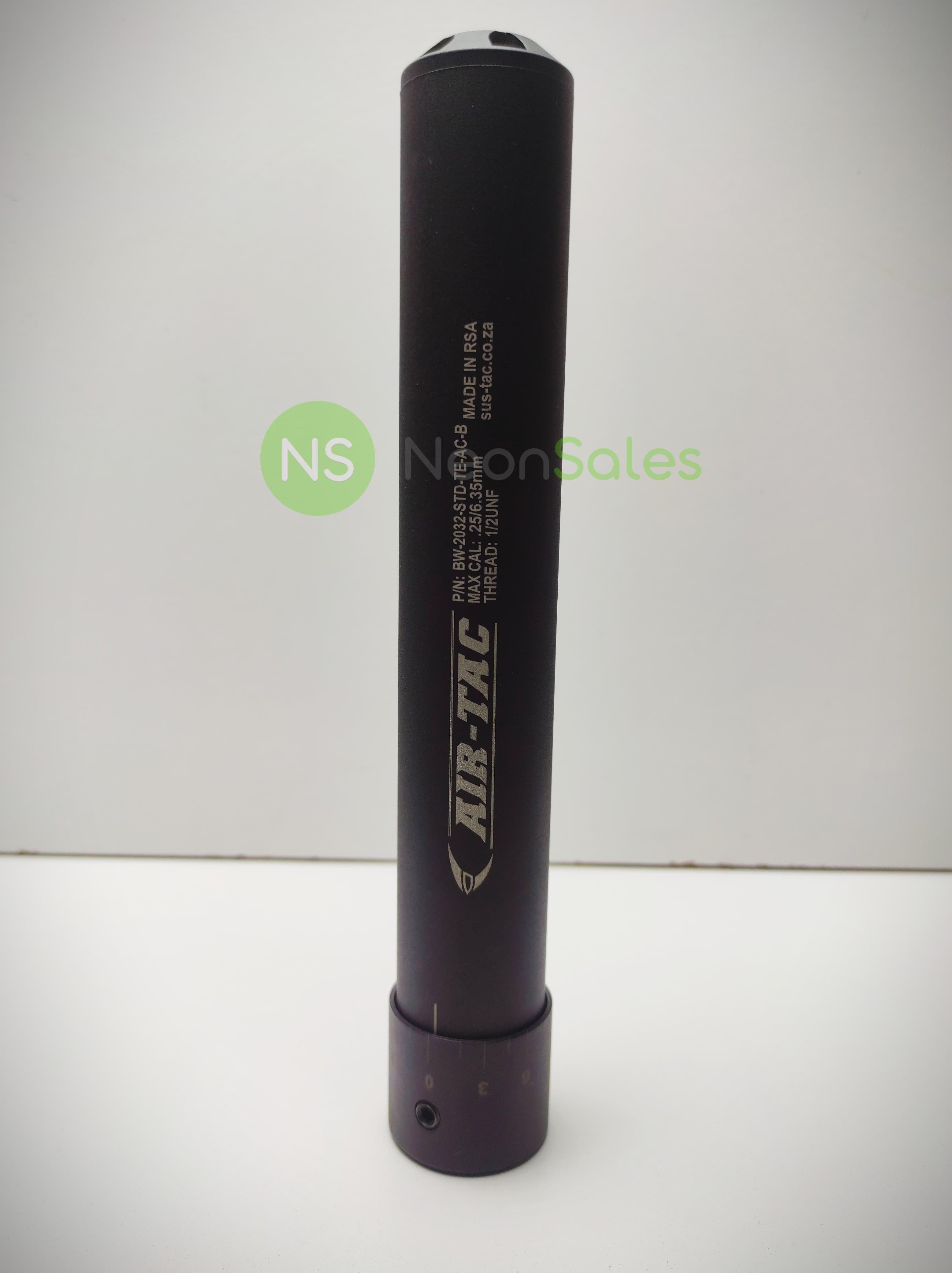 AIR-TAC SILENCER W/ TUNER (.22LR RATED), 1/2" UNF - NeonSales {{ shop.shopifyCountryName }}