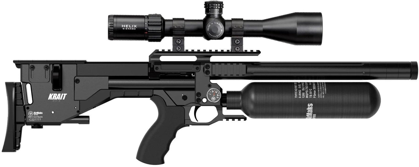 AIRMAKS KRAIT L PCP RIFLE 480CC - .22 CAL - NeonSales {{ shop.shopifyCountryName }}