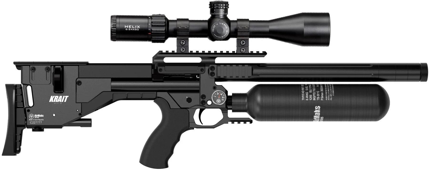 AIRMAKS KRAIT L PCP RIFLE 480CC - .22 CAL - NeonSales {{ shop.shopifyCountryName }}