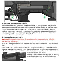 AIRMAKS KRAIT L PCP RIFLE 480CC - .22 CAL - NeonSales {{ shop.shopifyCountryName }}