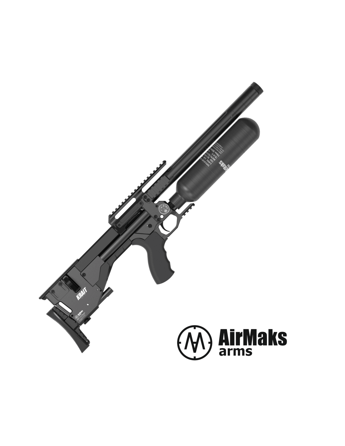 AIRMAKS KRAIT L PCP RIFLE 480CC - .22 CAL - NeonSales {{ shop.shopifyCountryName }}