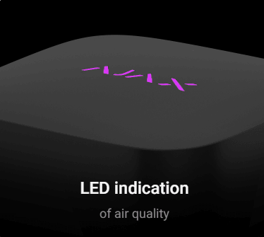 AJAX LIFE QUALITY SMART AIR DETECTOR - BLACK - NeonSales {{ shop.shopifyCountryName }}