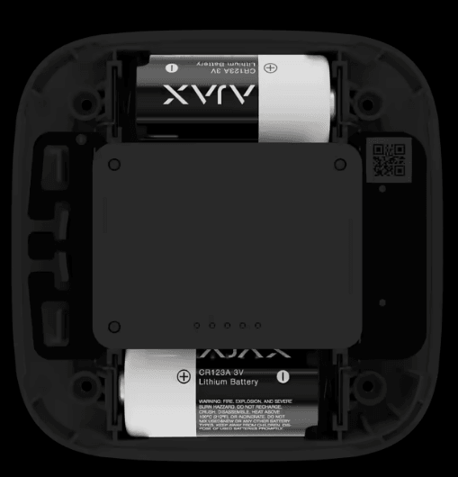 AJAX LIFE QUALITY SMART AIR DETECTOR - BLACK - NeonSales {{ shop.shopifyCountryName }}