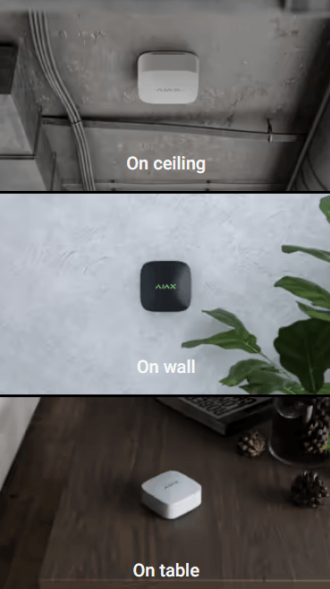 AJAX LIFE QUALITY SMART AIR DETECTOR - BLACK - NeonSales {{ shop.shopifyCountryName }}