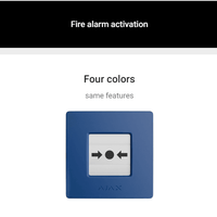 AJAX MANUAL CALL POINT - BLUE - NeonSales {{ shop.shopifyCountryName }}
