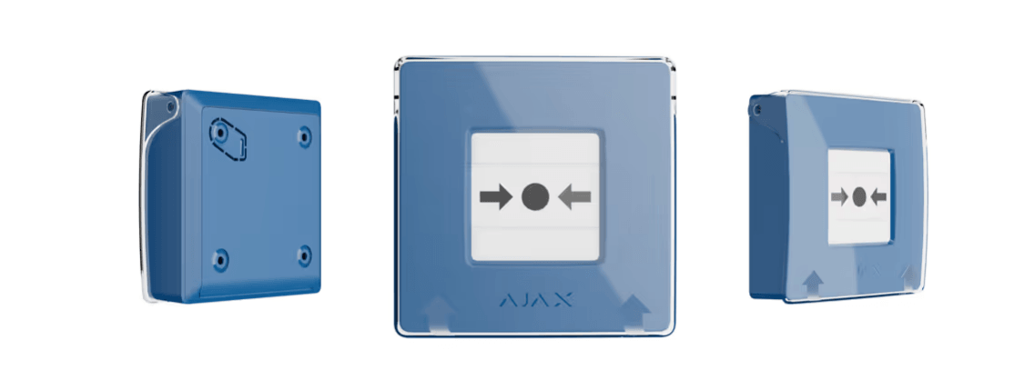 AJAX MANUAL CALL POINT - BLUE - NeonSales South Africa