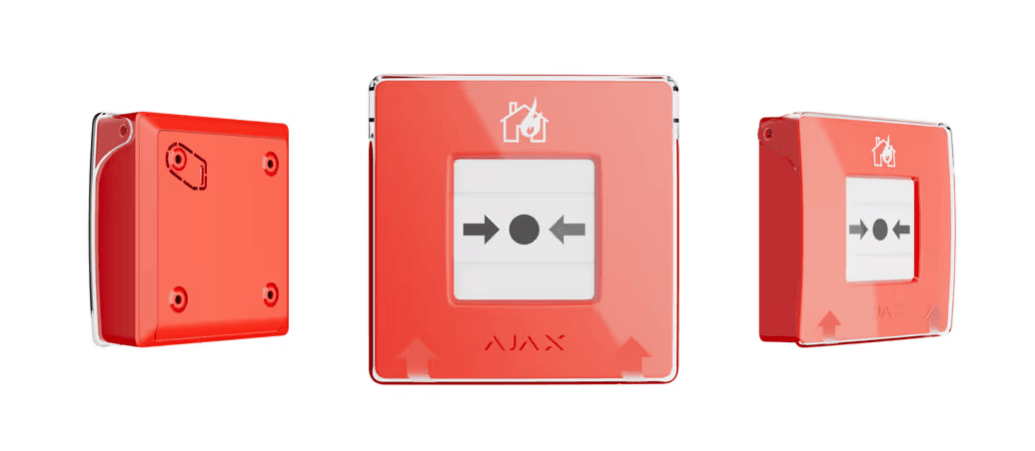 AJAX MANUAL CALL POINT - RED - NeonSales South Africa