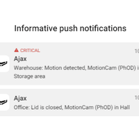 AJAX MOTION CAM PHOD - WHITE - NeonSales {{ shop.shopifyCountryName }}