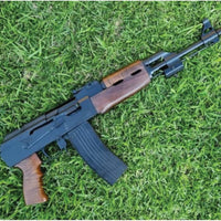 AK 47 SHORT 9MM PAK BLANK GUN WOOD STOCK - NeonSales {{ shop.shopifyCountryName }}