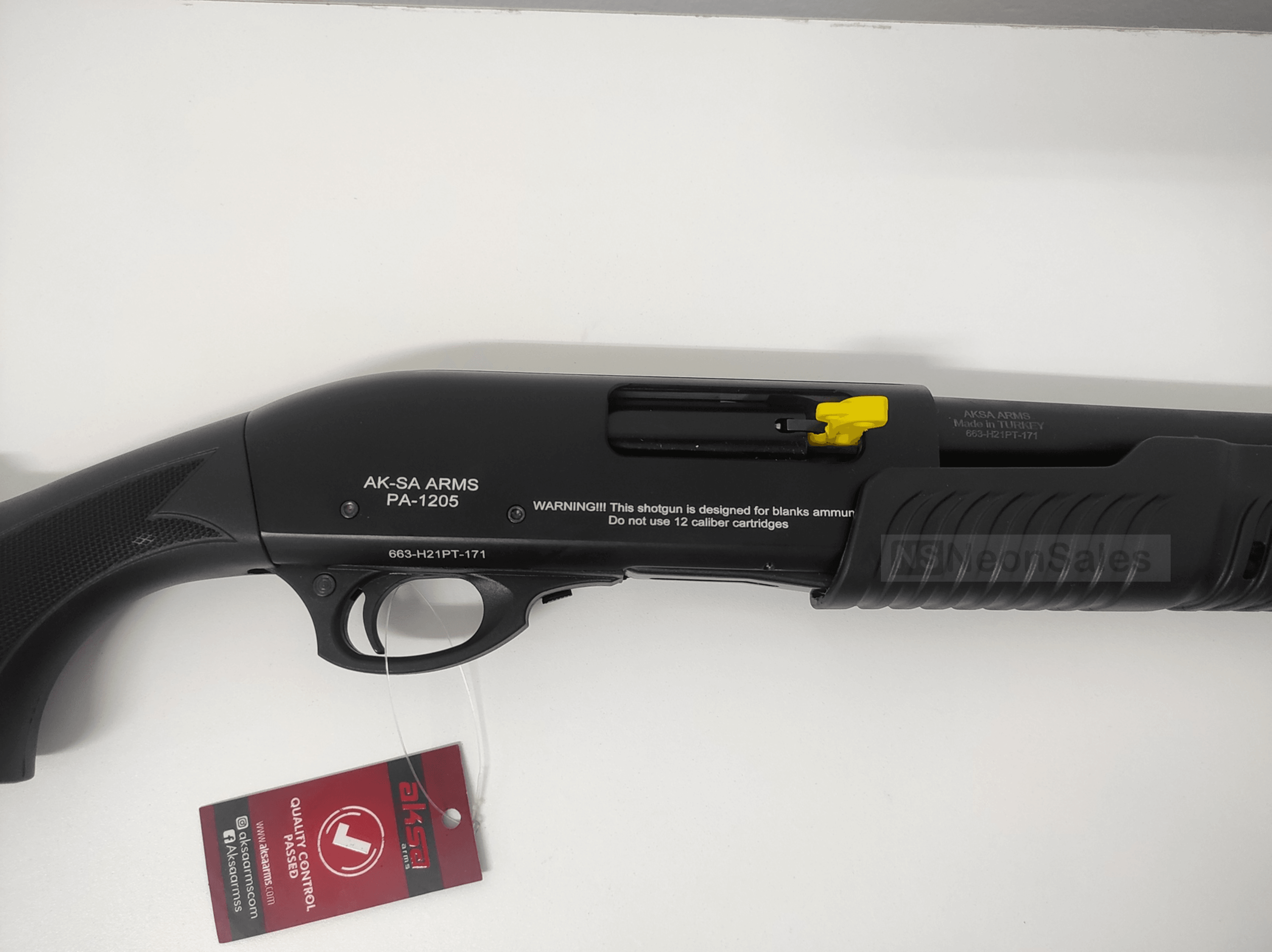 AKSA ARMS PA-1205 BLANK SHOTGUN 9x22MM P.A.K. - NeonSales South Africa