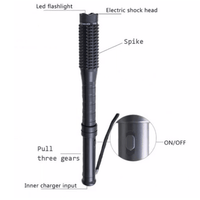 ALUMINIUM STUN BATON WITH TORCH - WLW-1109 - NeonSales {{ shop.shopifyCountryName }}