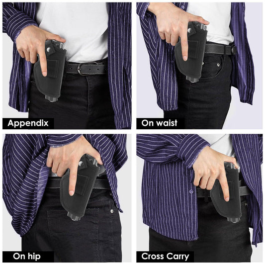 AMBIDEXTROUS NYLON HOLSTER W/ MAG POUCH, JD-81 - NeonSales {{ shop.shopifyCountryName }}