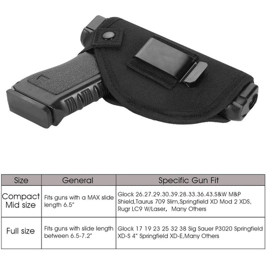 AMBIDEXTROUS NYLON HOLSTER W/ MAG POUCH, JD-81 - NeonSales {{ shop.shopifyCountryName }}