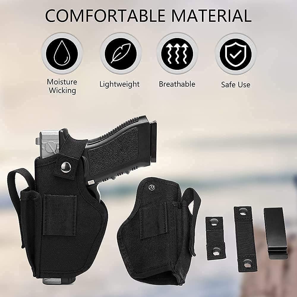 AMBIDEXTROUS NYLON HOLSTER W/ MAG POUCH, JD-81 - NeonSales South Africa