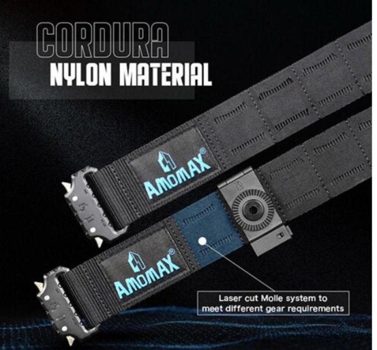 AMOMAX GREYHAWK 1.75" MOLLE DBL (L) 35-41" - BLK - NeonSales {{ shop.shopifyCountryName }}